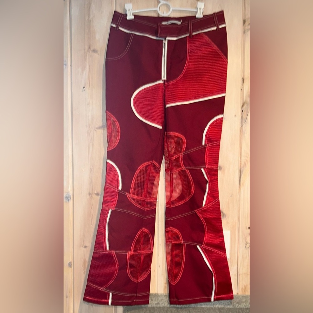 Vaegabond Hybrid Red mixed  cargo pants new